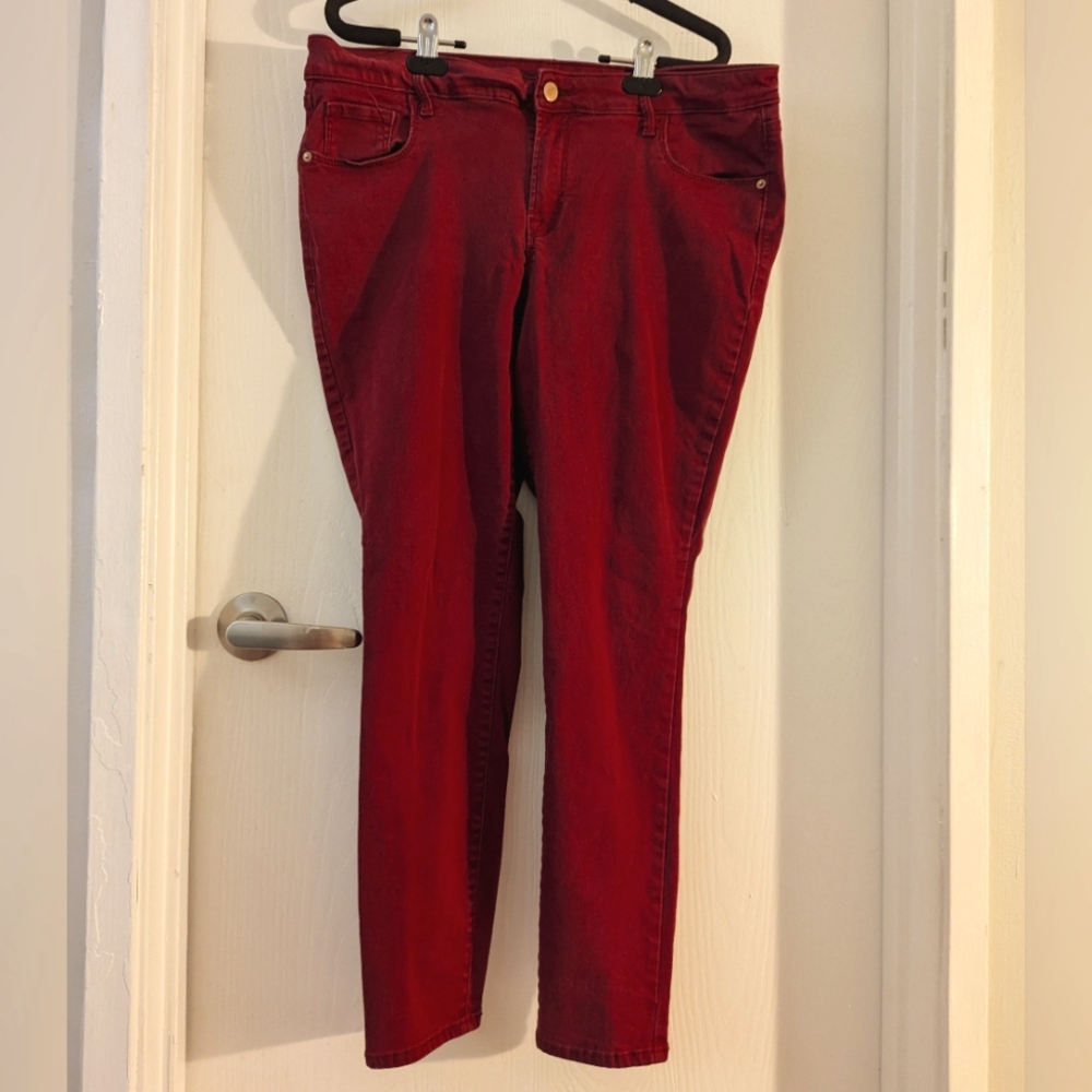 Old Navy Rockstar color pop skinny jeans